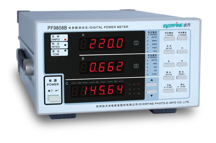 产品展示 电子测量仪器 功率分析仪 >>pf9808b电参数测量仪